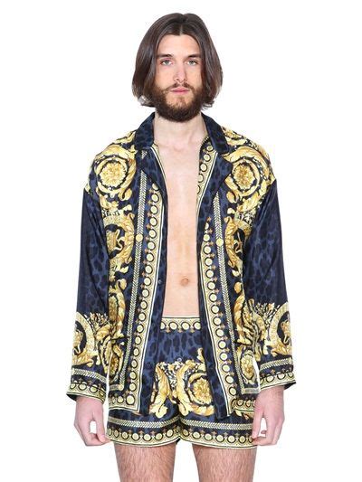 versace pyjamas men|Versace underwear men's.